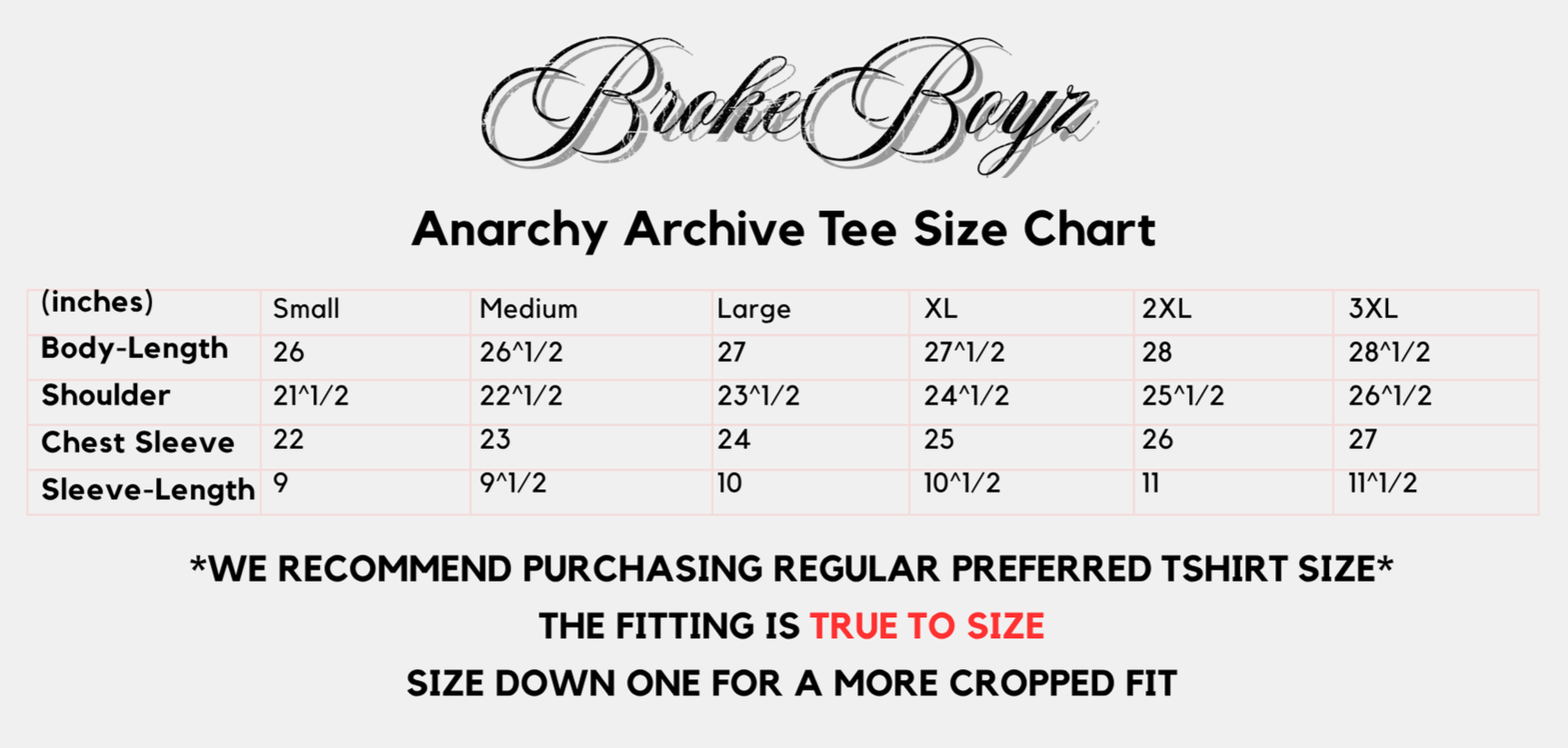 ANARCHY ARCHIVE TEE