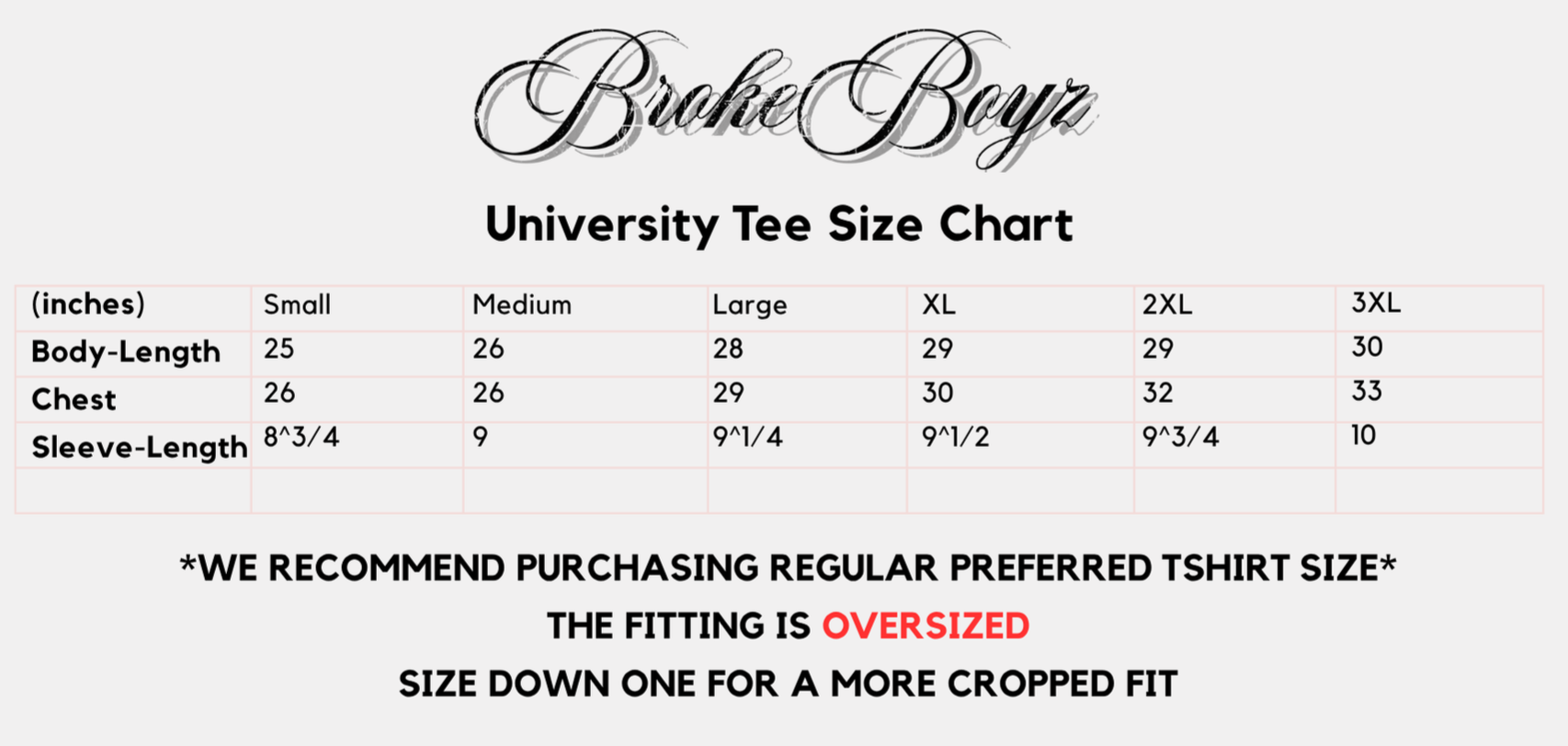 UNIVERSITY TEE